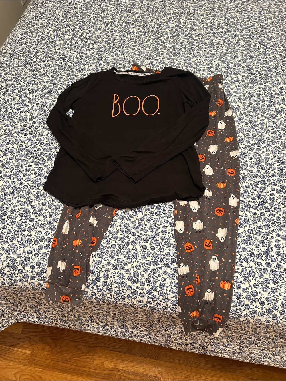 Rae Dunn Halloween PJ set